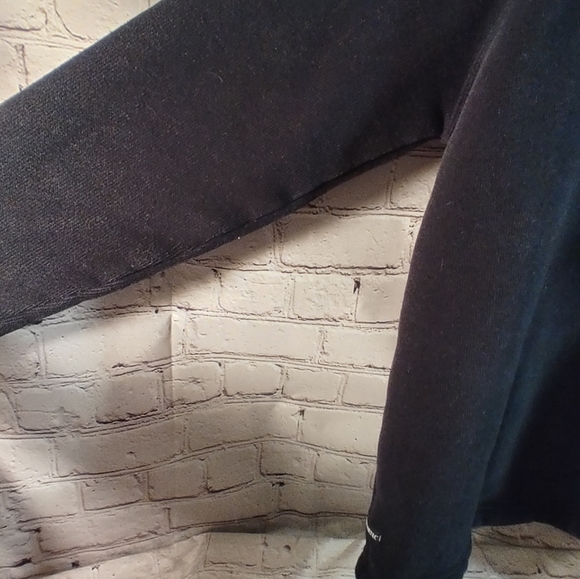 Aigle Pullover Polartec Black Zip Shoulder Fleece XL - Picture 11 of 12